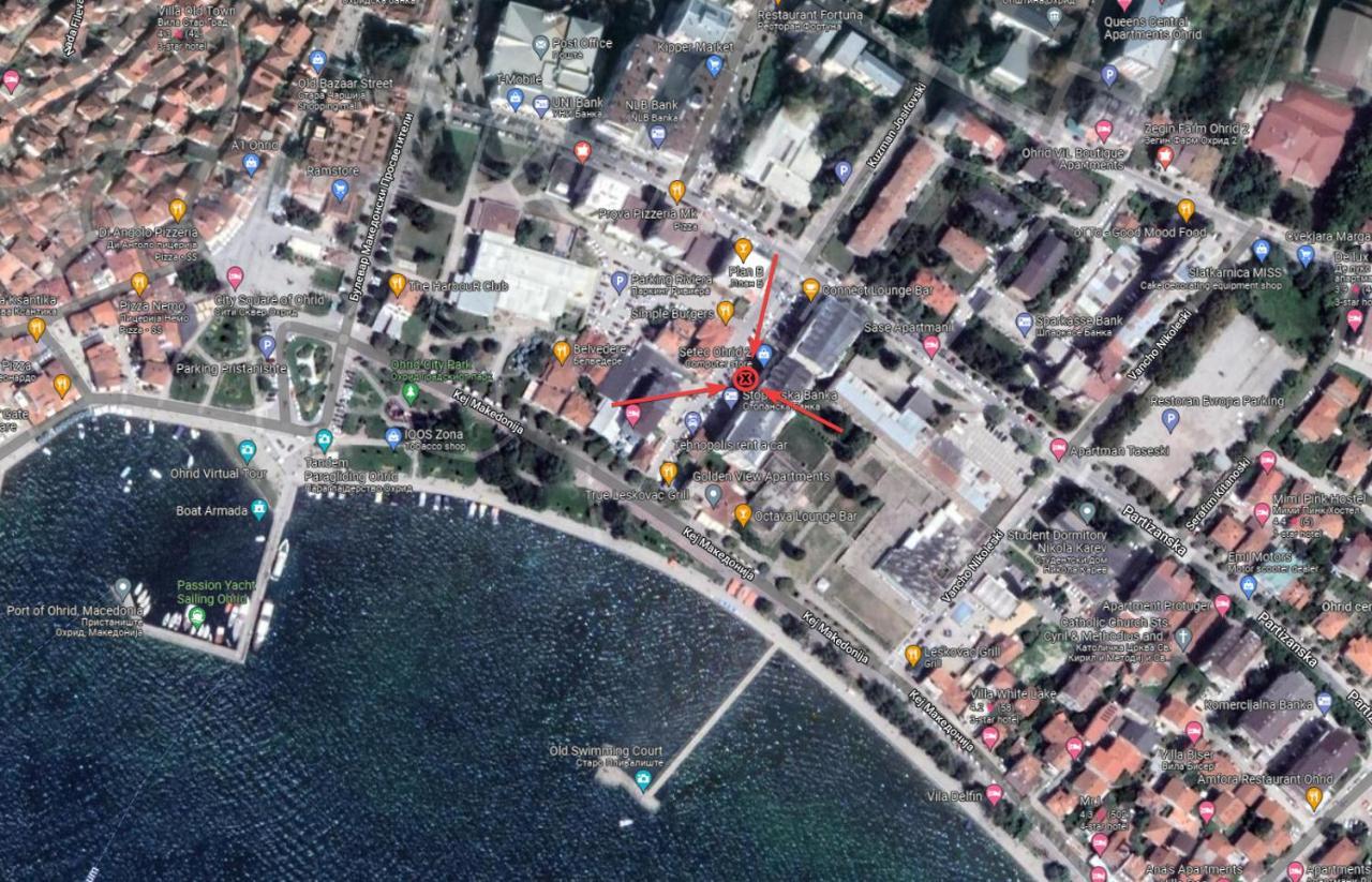La Bella Apartments Ohrid Exterior foto